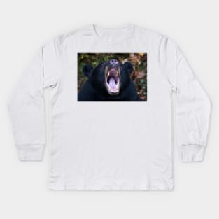 "I am not Yogi!!!" - Black Bear Kids Long Sleeve T-Shirt